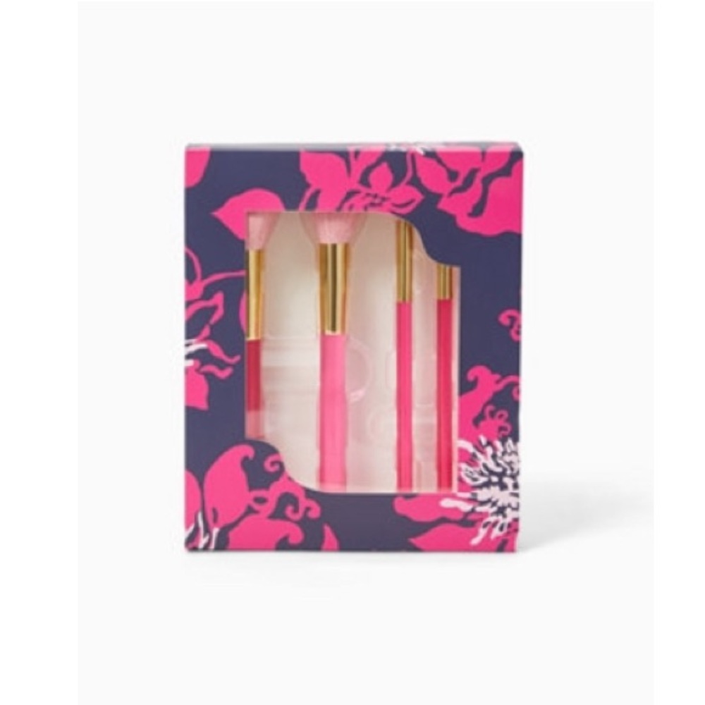 Lilly Pulitzer brush set